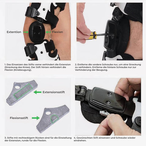 Mosa™ Einstellbare Kniestütze zur Wiederherstellung der Kniegesundheit